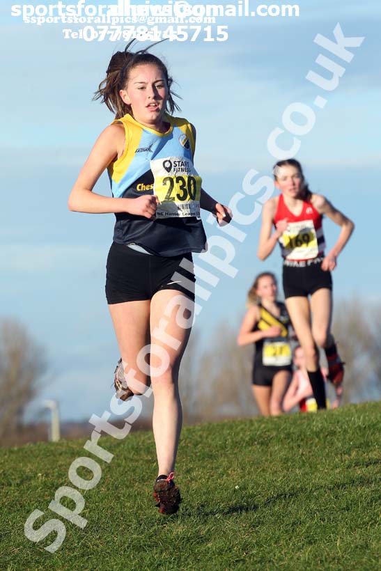 Girls under-15s Davison Shield, 2020 Sherman Cup/Davison Shield, Temple Park, South Shields.  Photo: David T. Hewitson/Sports for All Pics
